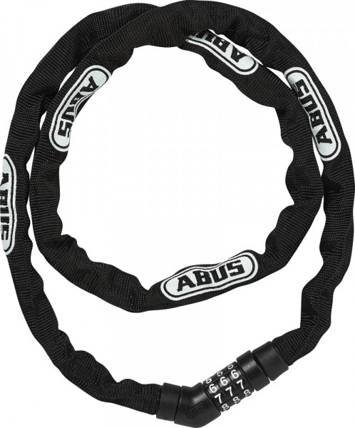 ABUS Fahrradschloss Steel-O-Chain Kettenschloss 72482 Schwarz