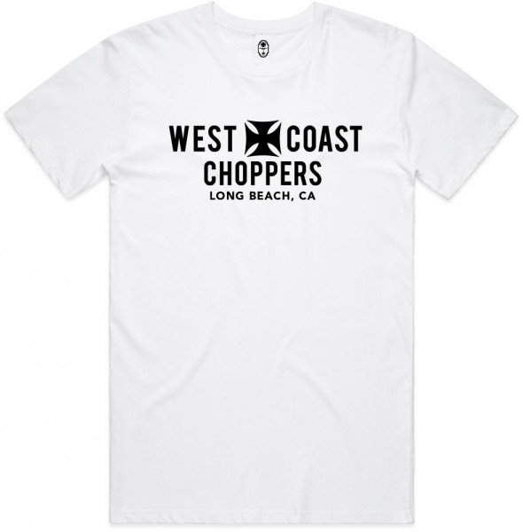 WCC West Coast Choppers T-Shirt Eagle Tee - White