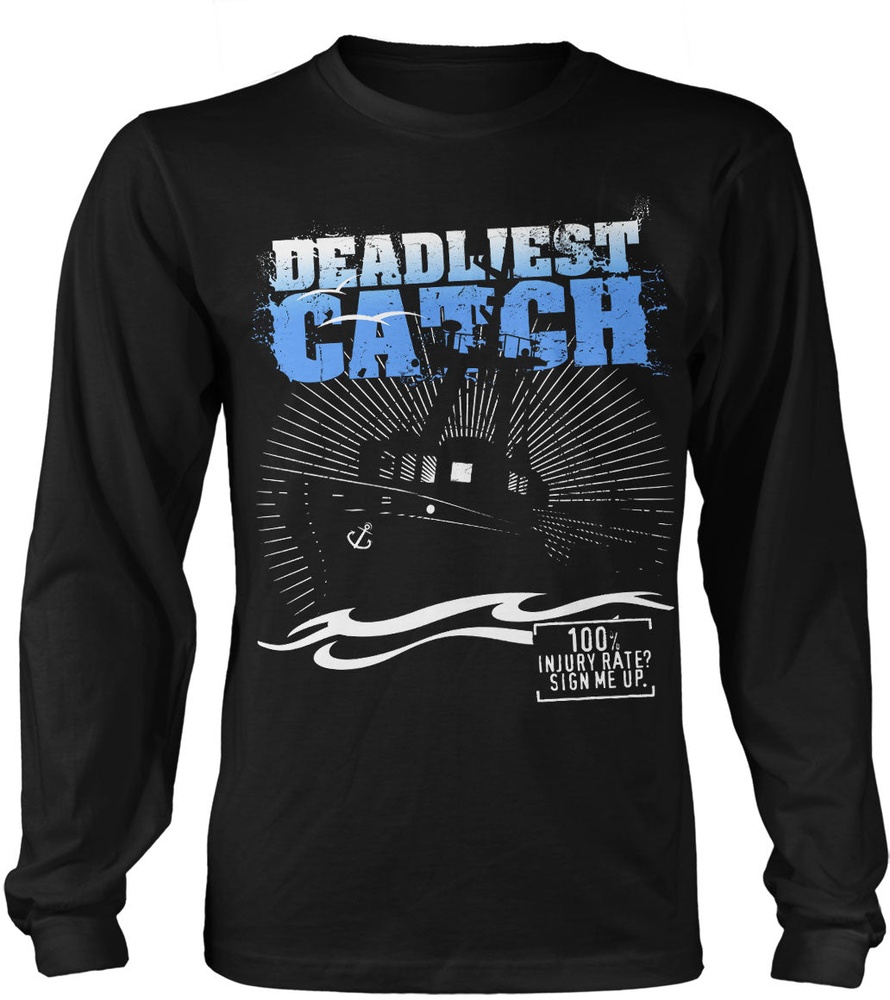 Deadliest Catch Long Sleeve Tee DC-19-DCTH003-H86-14 - Herren / Unisex