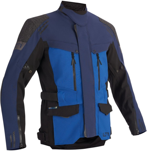 Lindstrands Motorrad Jacke Textile Jacket Storbo Blue Black 720-25060150