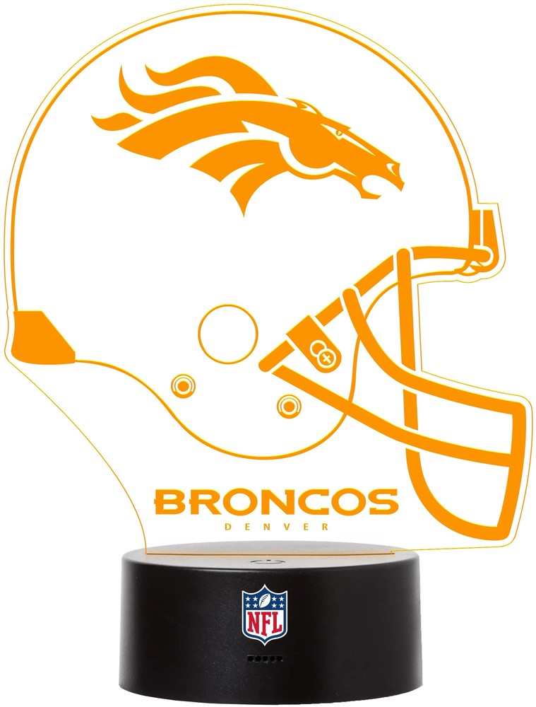 Denver Broncos LED-Licht 'HELM' - Herren / Unisex