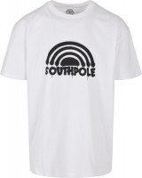 Southpole Spray Logo Tee White