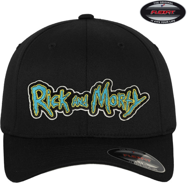 Rick And Morty Flexfit Cap Black