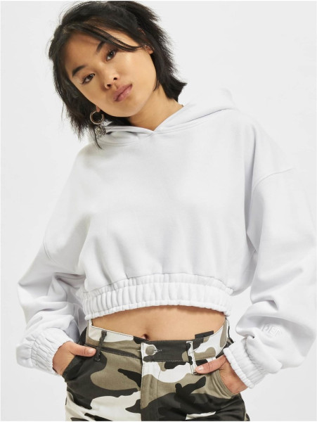 DEF Damen Cropped Hoody