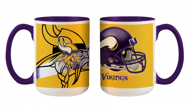 Minnesota Vikings Becher 3D Inner Color Mug American Football