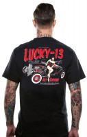 Lucky 13 T-Shirt Lola Black
