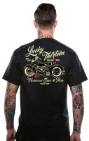 Lucky 13 T-Shirt Vintage Iron Black