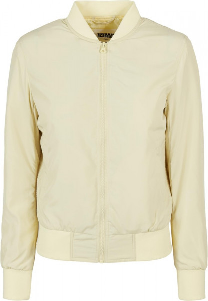 Urban Classics Damen Ladies Light Bomber Jacket Softyellow