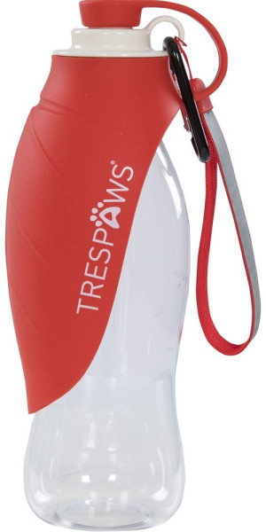 Trespaws Hund Tamu - Dog Water Bottle Postbox Red