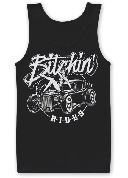 Bitchin' Rides Hot Rod Hot Girls Tank Top DC-7-BR006-H84-8