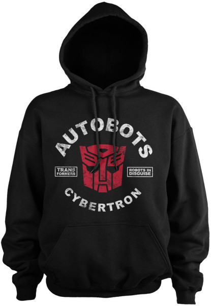 Transformers Autobots Cybertron Hoodie Black