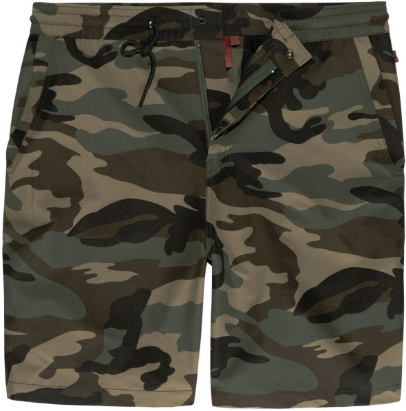 Vintage Industries kurze Freizeithose Eton Shorts Woodland Camo