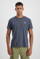 Alpha Industries Unisex EMB T-Shirt Greyblack