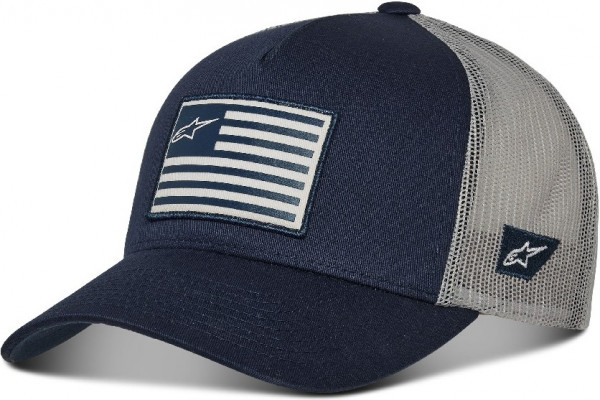 Alpinestars Herren Cap Flag Snapback Hat Navy/Grey
