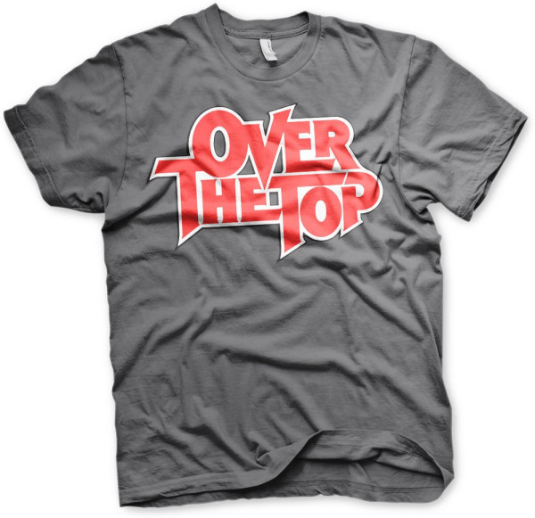 Over The Top Logo T-Shirt Dark-Grey