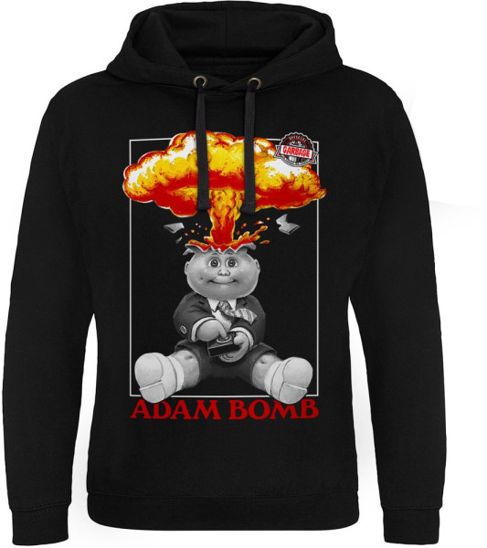 Garbage Pail Kids Adam Bomb Epic Hoodie Black
