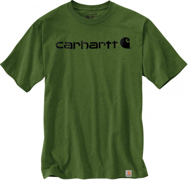 Carhartt Core Logo T-Shirt S/S Arborvitae Heather