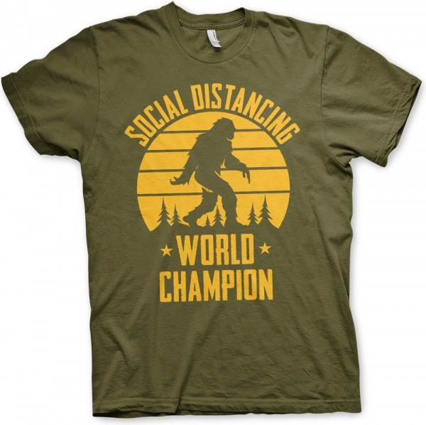 Hybris Social Distancing World Champion T-Shirt Olive