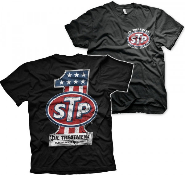 STP American No. 1 T-Shirt Black