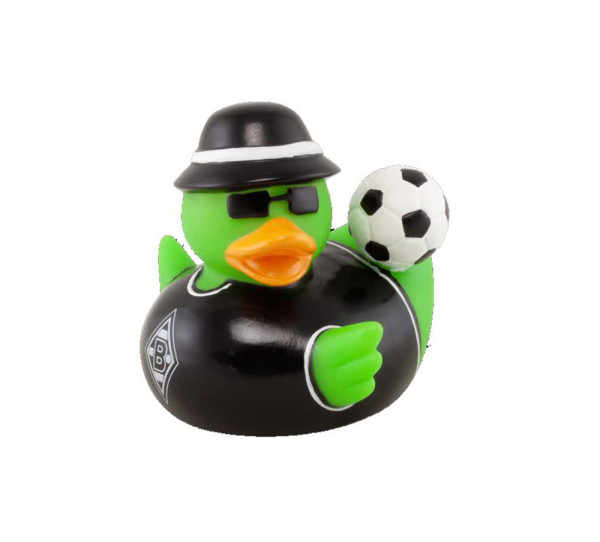 Borussia Mönchengladbach Kinder Badeente Fischerhut Fussball Schwarz/Grün