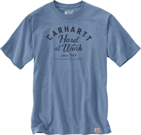 Carhartt Relaxed Fit S/S Graphic T-Shirt Skystone Heather