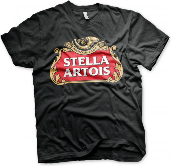 Stella Artois Logotype T-Shirt Black