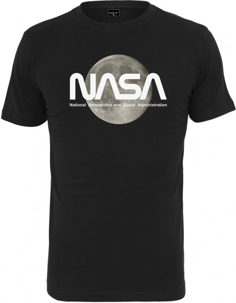 Mister Tee T-Shirt NASA Moon Tee Black