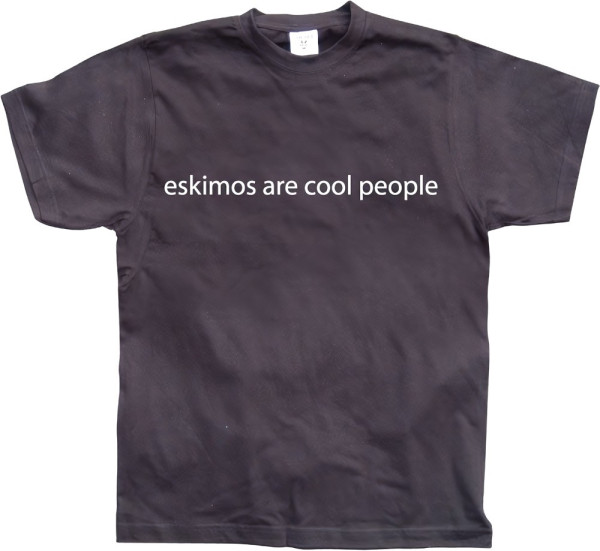 Hybris Eskimos are Cool People Black