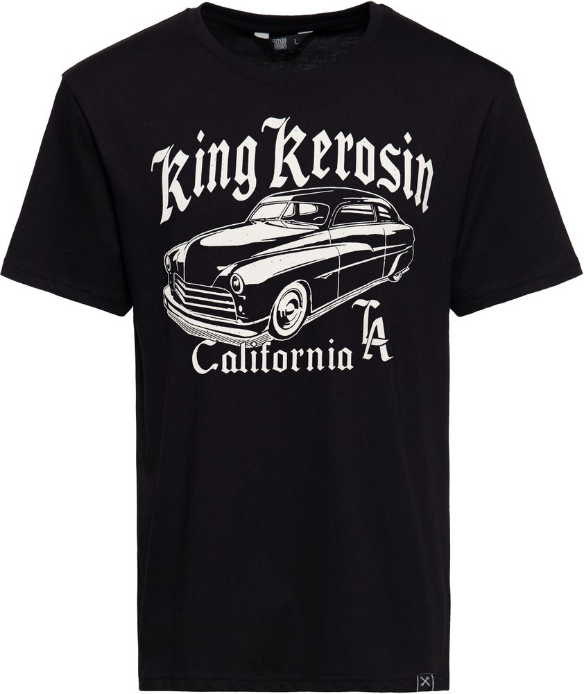 King Kerosin California Greaser TShirt Schwarz TShirts / Tops