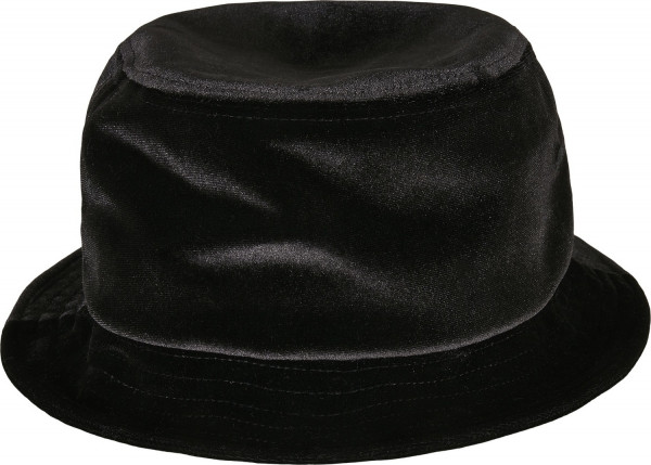 Flexfit Hut Velvet Bucket Hat Black