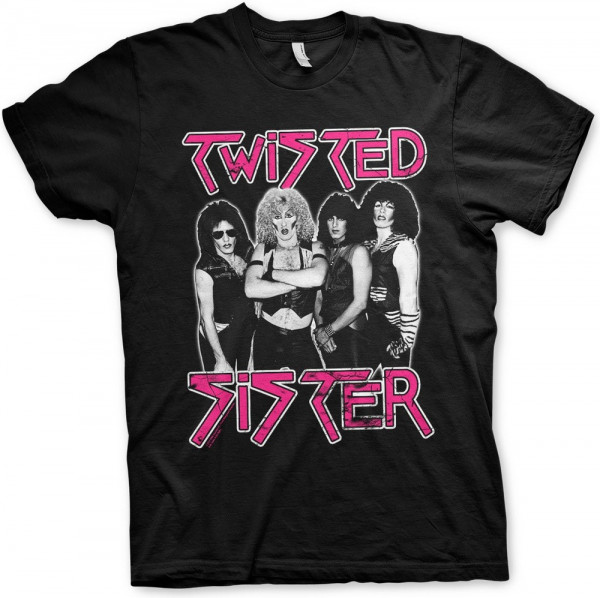 Twisted Sister T-Shirt Black