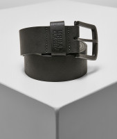 Urban Classics Leather Imitation Belt Darkgrey Urban Classics Leather Imitation Belt Darkgrey