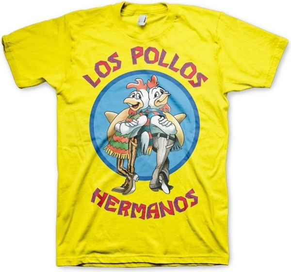 Breaking Bad Los Pollos Hermanos T-Shirt Yellow