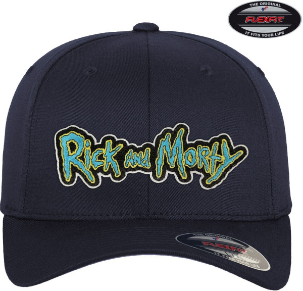 Rick And Morty Flexfit Cap Navy