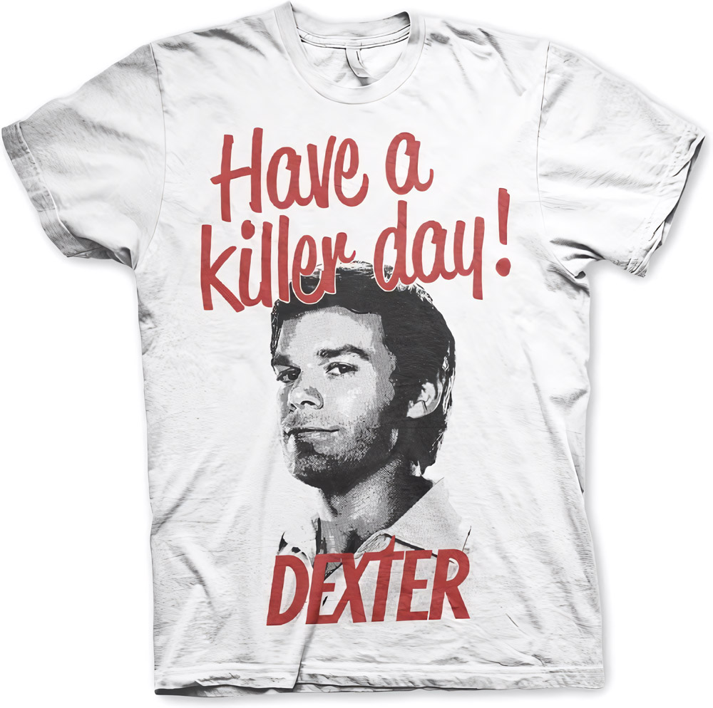 Dexter Have A Killer Day! T-Shirt Weiß - Herren / Unisex