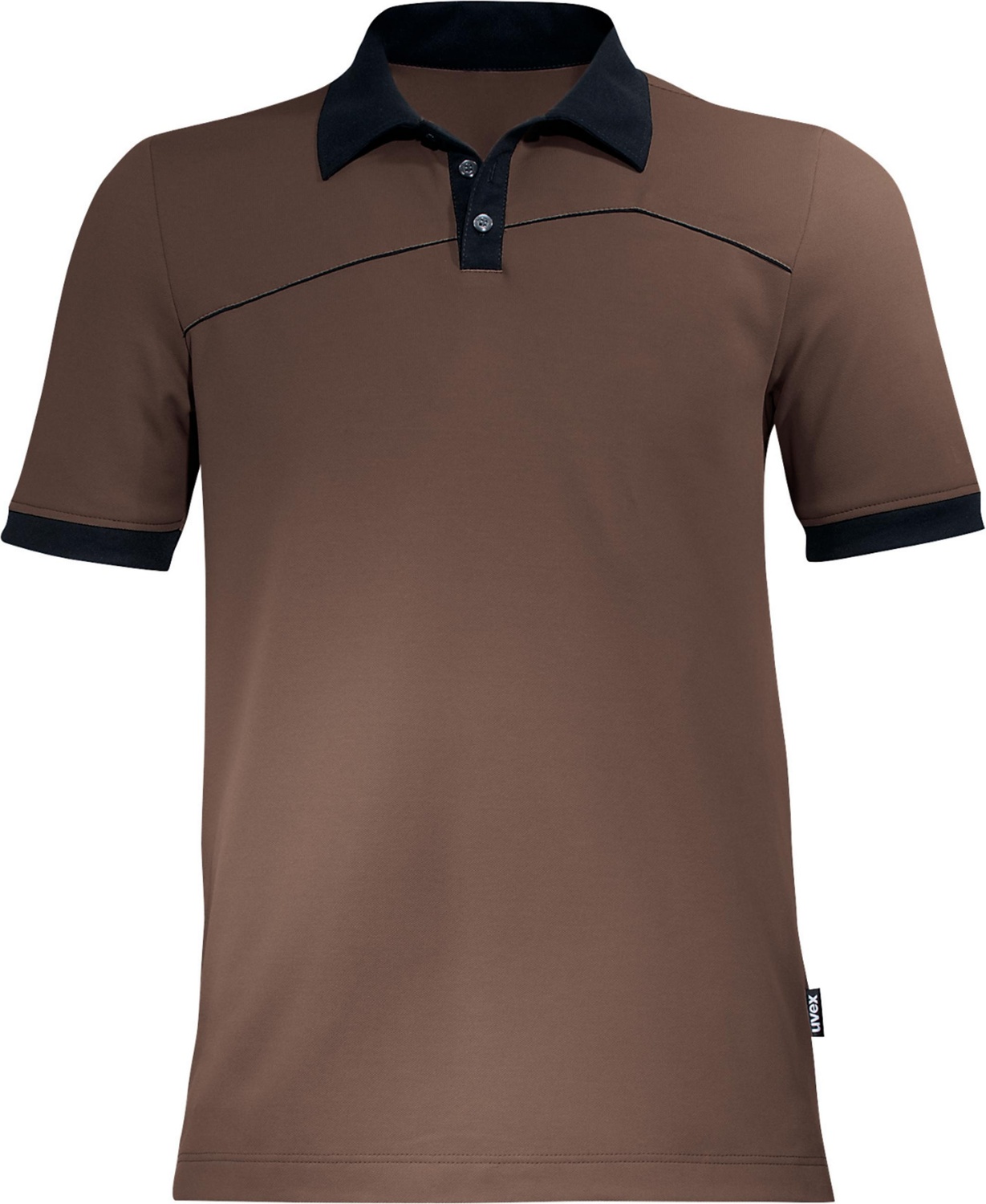 Uvex Poloshirt Perfexxion Braun, Kakao (17231) - Herren / Unisex