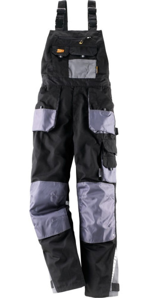 Terratrend Job Revolution Latzhose TT Revolution Schwarz/Grau