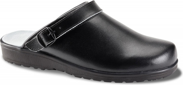 Sanita Herren Arbeit Pantolette Slipper Black