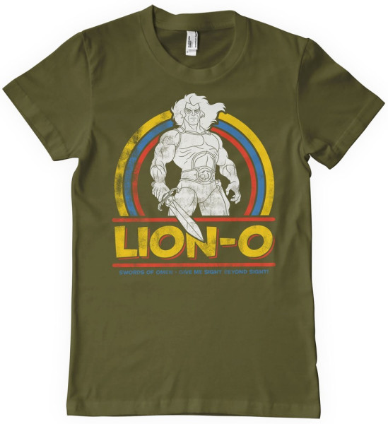 Bored of Directors Lion-O - Swords Of Omen T-Shirt Olive