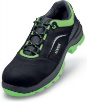 Uvex 2 Xenova® Halbschuhe S2 95688 Schwarz, Grün (95688)