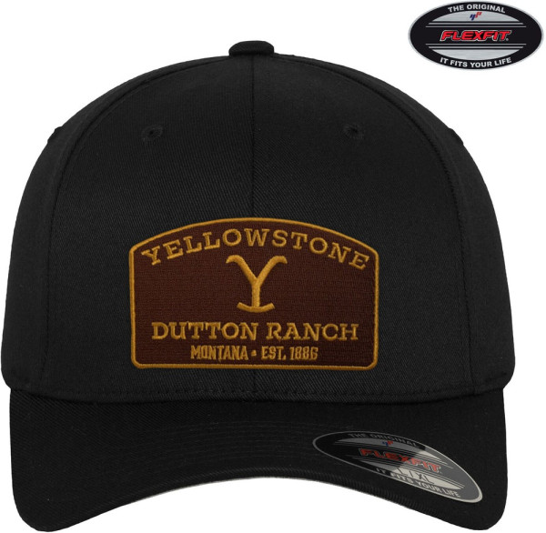 Yellowstone Flexfit Cap Black