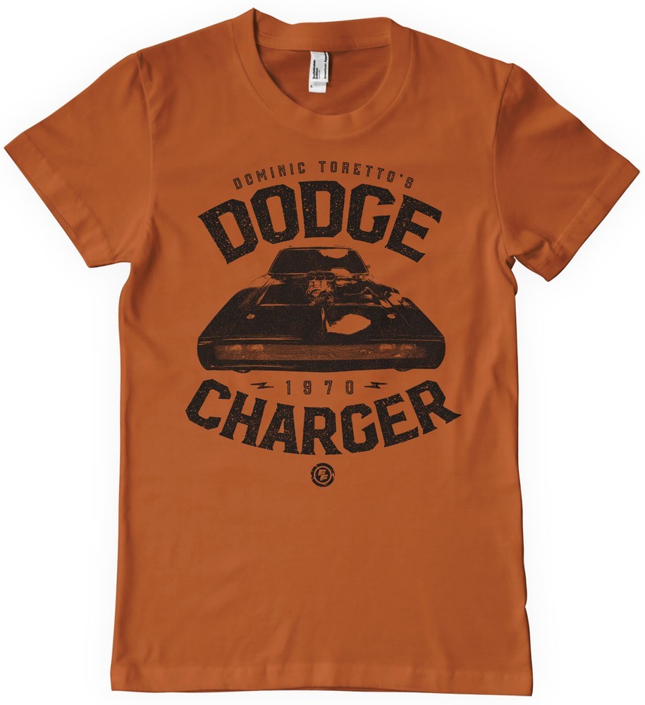 The Fast and the Furious Toretto'S US Car Charger T-Shirt Burnt/Orange - Herren / Unisex