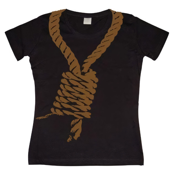 Tokigt Damen Hangmans Knot Girly T-Shirt SH-5-15177-H20-1