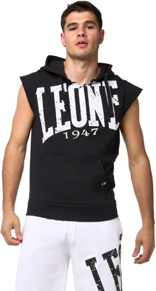 Leone Boxe ärmelloses T-Shirt mit Kapuze