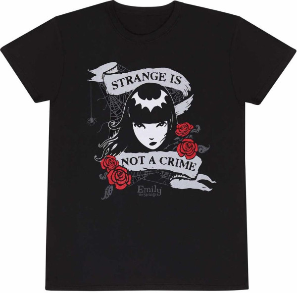 Emily The Strange - Not A Crime T-Shirt
