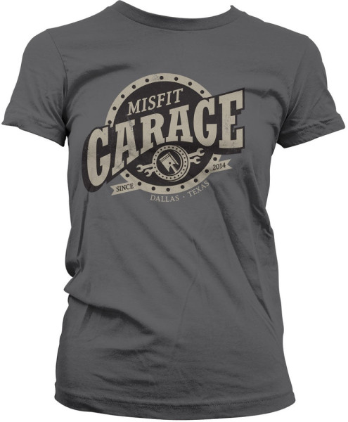 Misfit Garage Damen Piston Sign Girly Tee DC-5-MG003-H82-7