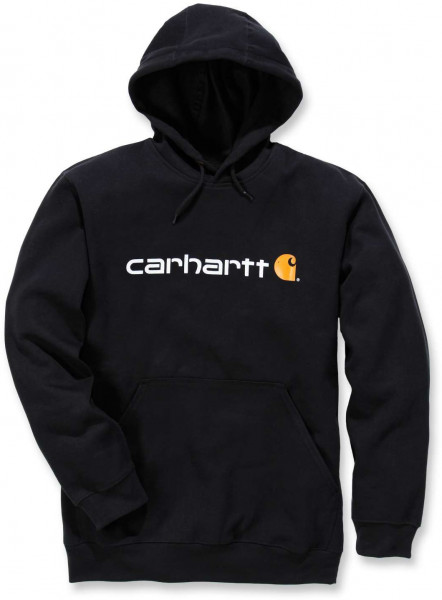 Carhartt Sweatshirt Signature Logo Midweight Sweatshirt Black