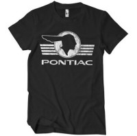 Pontiac T-Shirt Retro Logo T-Shirt GM-1-PONT002-H66-4 Pontiac T-Shirt Retro Logo T-Shirt GM-1-PONT002-H66-4