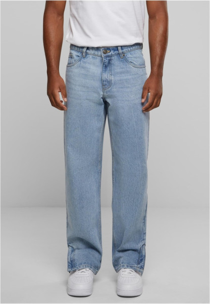 Urban Classics Heavy Ounce Straight Fit Zipped Jeans TB6640