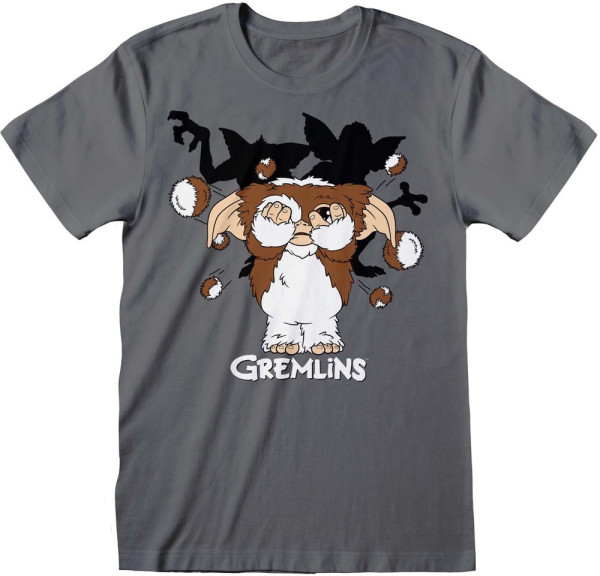 Gremlins - Fur Balls T-Shirt Charcoal